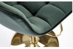 Стул барный HALMAR H120 темно-зеленый/золотой в Минске Стул барный HALMAR H120 темно-зеленый/золотой