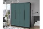 Шкаф комбинированный Концепт Тренд КТ-Ш4 (Антрацит/Верде) фабрика Интерлиния