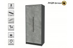 Шкаф комбинированный Концепт Тренд КТ-Ш2 (Антрацит/Керамика) фабрика Интерлиния