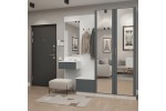 Прихожая Марсель-109 МР 01-109 (ЛДСП Графит серый) в Минске Прихожая Марсель-109 МР 01-109 (ЛДСП Графит серый)