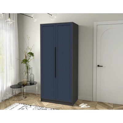 Шкаф комбинированный Концепт Тренд КТ-Ш2 (Антрацит/Дуб Королевский) фабрика Интерлиния  