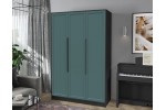 Шкаф комбинированный Концепт Тренд КТ-Ш3 (Антрацит/Верде) фабрика Интерлиния