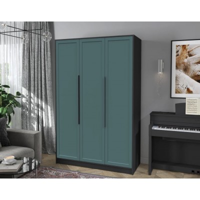 Шкаф комбинированный Концепт Тренд КТ-Ш3 (Антрацит/Верде) фабрика Интерлиния  