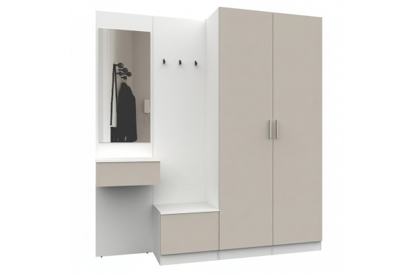 Прихожая Марсель-107 МР 01-107  (ЛДСП Кашемир)