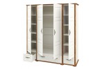 Шкаф для одежды МН-126-04 МС МАРСЕЛЬ (Крем/Дуб Кантри) Мебель-Неман