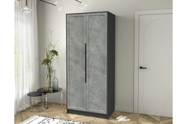 Шкаф комбинированный Концепт Тренд КТ-Ш2 (Антрацит/Керамика) фабрика Интерлиния