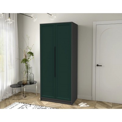 Шкаф комбинированный Концепт Тренд КТ-Ш2 (Антрацит/Изумруд) фабрика Интерлиния  