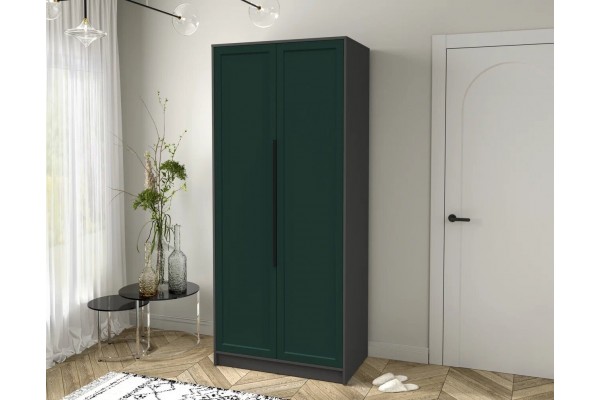 Шкаф комбинированный Концепт Тренд КТ-Ш2 (Антрацит/Изумруд) фабрика Интерлиния