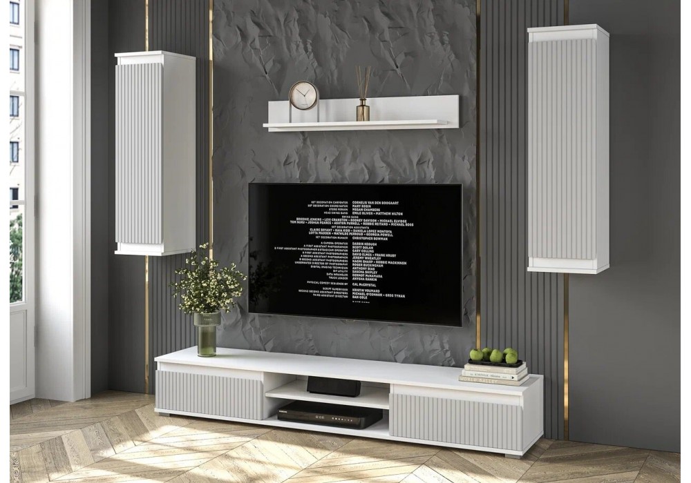 Гостиная Neo 10 (Белый платинум/Грей) фабрика Интерлиния в Минске Гостиная Neo 10 (Белый платинум/Грей) фабрика Интерлиния