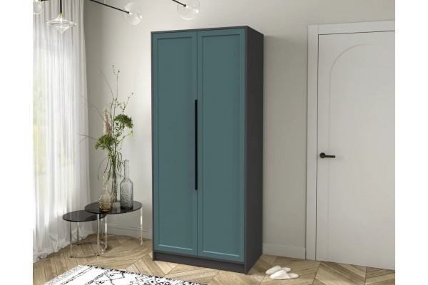 Шкаф комбинированный Концепт Тренд КТ-Ш2 (Антрацит/Верде) фабрика Интерлиния