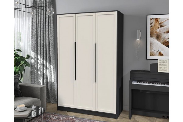 Шкаф комбинированный Концепт Тренд КТ-Ш3 (Антрацит/Кашемир) фабрика Интерлиния