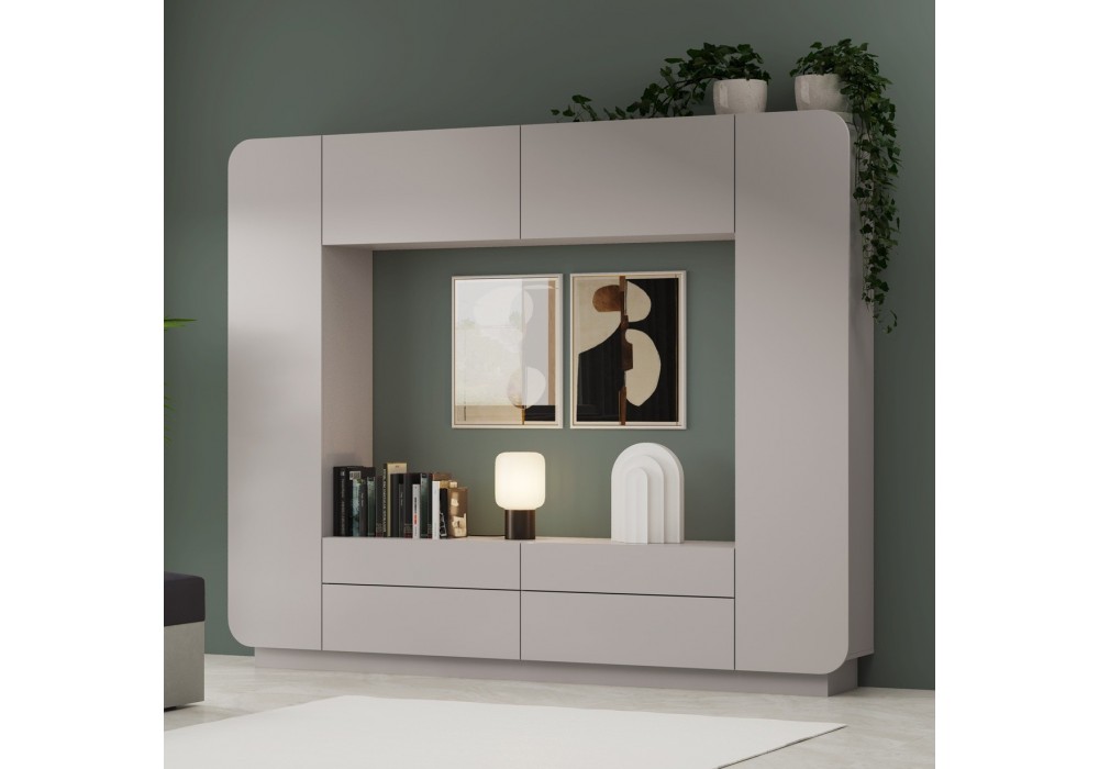 Стенка Лаванда 2 (кашемир)  фабрика Олмеко в Минске Стенка Лаванда 2 (кашемир)  фабрика Олмеко