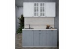 Готовая кухня Берес 1,6А (Дуб Полярный/ Дуб Серый) фабрика Интерлиния