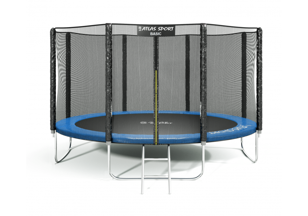 Батут Atlas Sport 374см - 12ft BASIC BLUE в Минске Батут Atlas Sport 374см - 12ft BASIC BLUE