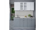 Готовая кухня Берес 1,7А (Дуб Полярный/ Дуб Серый) фабрика Интерлиния