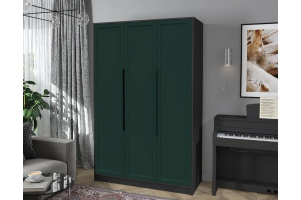 Шкаф комбинированный Концепт Тренд КТ-Ш3 (Антрацит/Изумруд) фабрика Интерлиния