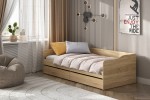 Кровать NN Мебель КР 1 Серия 2 Дуб Сонома в Минске Кровать NN Мебель КР 1 Серия 2 Дуб Сонома