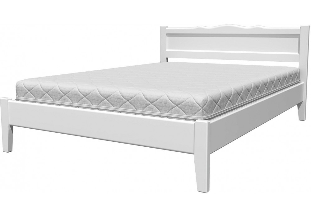 Кровать Карина-7 (белый античный) 1400 фабрика Браво мебель