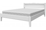Кровать Карина-7 (белый античный) 1600 фабрика Браво мебель
