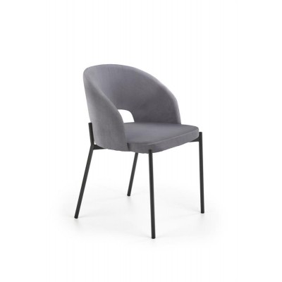 Стул HALMAR K455 (серый/черный) Стул HALMAR K455 (серый/черный)