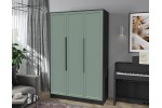 Шкаф комбинированный Концепт Тренд КТ-Ш3 (Антрацит/Мята) фабрика Интерлиния