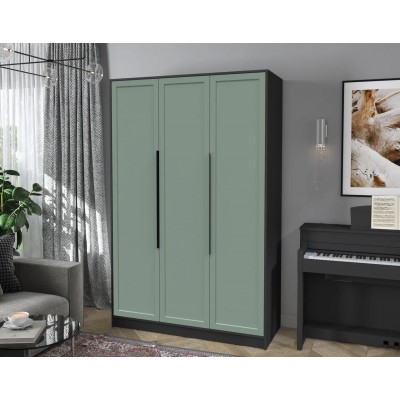 Шкаф комбинированный Концепт Тренд КТ-Ш3 (Антрацит/Мята) фабрика Интерлиния  