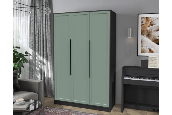 Шкаф комбинированный Концепт Тренд КТ-Ш3 (Антрацит/Мята) фабрика Интерлиния