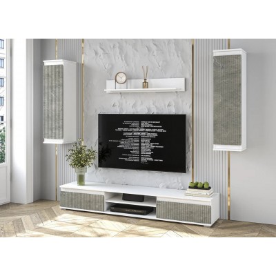 Гостиная Neo 10 (Белый платинум/Керамика)  фабрика Интерлиния  