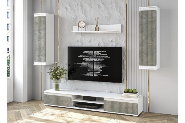 Гостиная Neo 10 (Белый платинум/Керамика)  фабрика Интерлиния