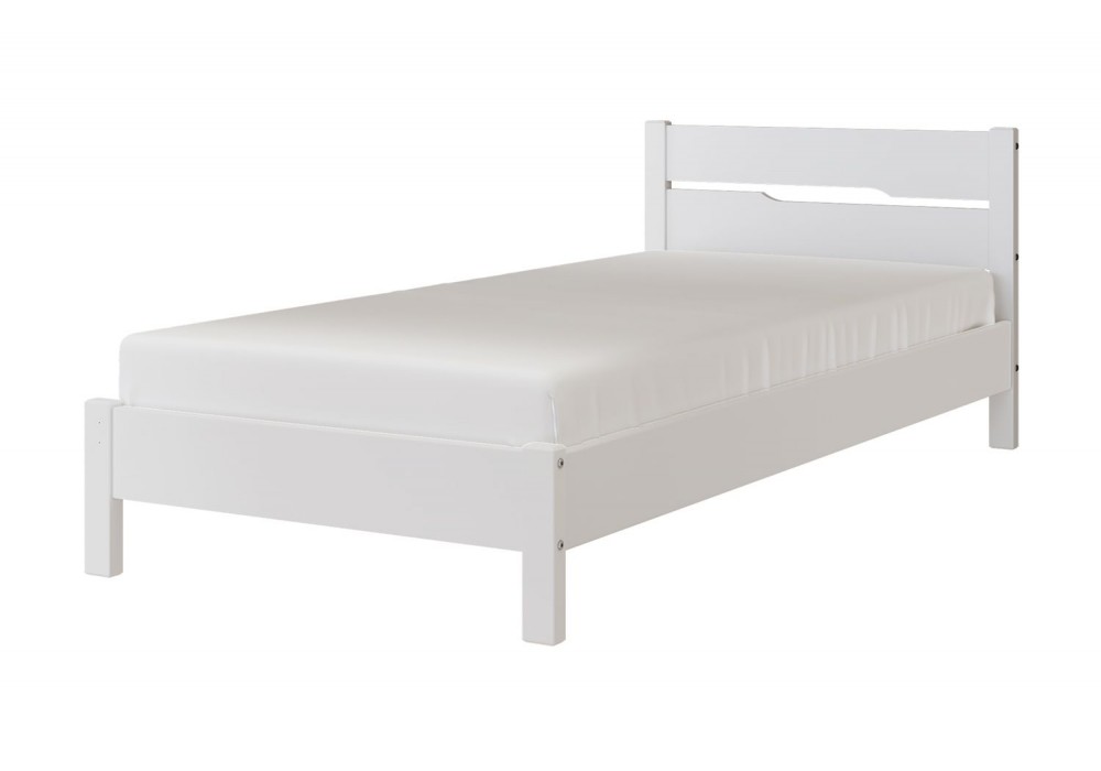 Кровать "Вероника-5" 900 Белый античный в Минске Кровать "Вероника-5" 900 Белый античный