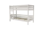 Двухъярусная кровать Джуниор массив сосны  (белый античный)  фабрика БравоМебель в Минске Двухъярусная кровать Джуниор массив сосны  (белый античный)  фабрика БравоМебель