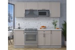 Готовая кухня Тренд Soft-touch 2,2В (Луна/ Луна) фабрика Интерлиния