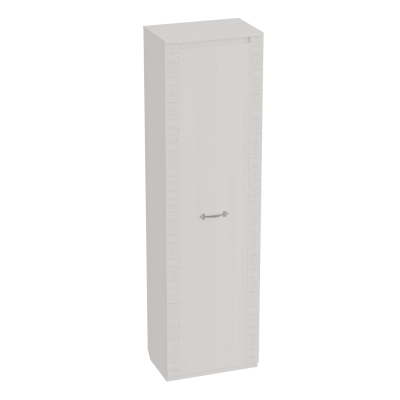 Шкаф 1-дверный МС"Элана" Бодега белая (58,5*41*208,5 см)