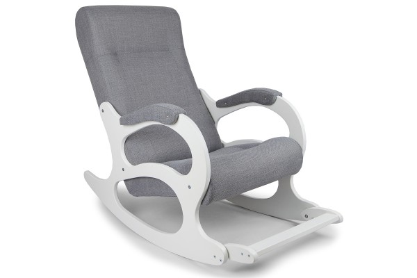 Кресло-качалка Бастион 2 Memory 15 с белыми ногами