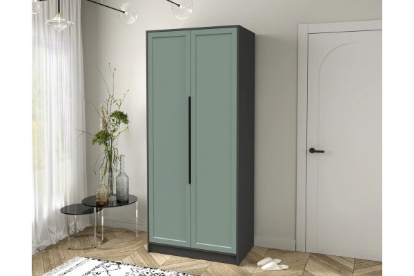Шкаф комбинированный Концепт Тренд КТ-Ш2 (Антрацит/Мята) фабрика Интерлиния