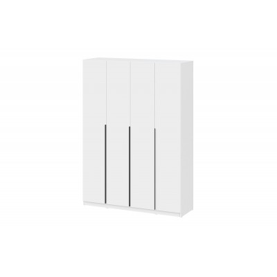 Шкаф NN Мебель ШК 5 (1600) Белый текстурный Шкаф NN Мебель ШК 5 (1600) Белый текстурный