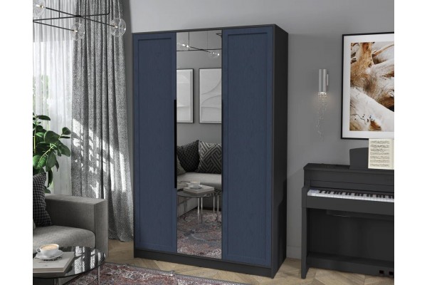 Шкаф комбинированный Концепт Тренд КТ-Ш3(З) (Антрацит/Дуб Королевский) фабрика Интерлиния