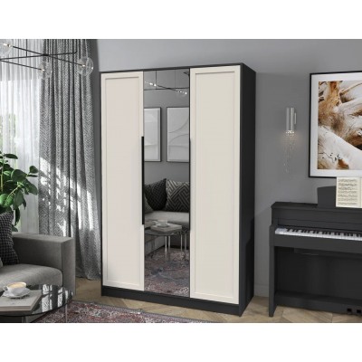 Шкаф комбинированный Концепт Тренд КТ-Ш3(З) (Антрацит/Кашемир) фабрика Интерлиния  