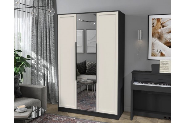 Шкаф комбинированный Концепт Тренд КТ-Ш3(З) (Антрацит/Кашемир) фабрика Интерлиния