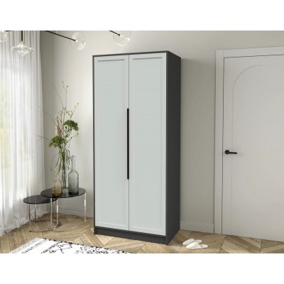 Шкаф комбинированный Концепт Тренд КТ-Ш2 (Антрацит/Грей) фабрика Интерлиния  