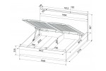 Модульная спальня Loft  (Дуб золотой/Антрацит) фабрика Интерлиния
