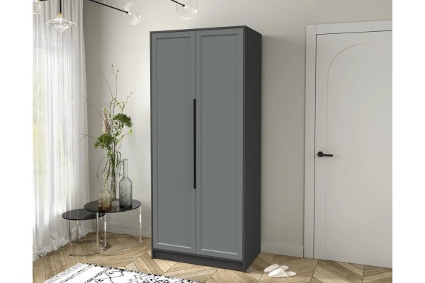 Шкаф комбинированный Концепт Тренд КТ-Ш2 (Антрацит/Серый) фабрика Интерлиния