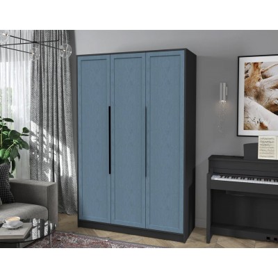 Шкаф комбинированный Концепт Тренд КТ-Ш3 (Антрацит/Дуб Лазурный) фабрика Интерлиния  