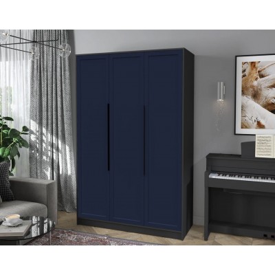 Шкаф комбинированный Концепт Тренд КТ-Ш3 (Антрацит/Индиго) фабрика Интерлиния  