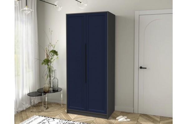 Шкаф комбинированный Концепт Тренд КТ-Ш2 (Антрацит/Индиго) фабрика Интерлиния