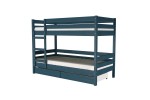 Двухъярусная кровать Джуниор массив сосны  (сапфир)  фабрика БравоМебель в Минске Двухъярусная кровать Джуниор массив сосны  (сапфир)  фабрика БравоМебель