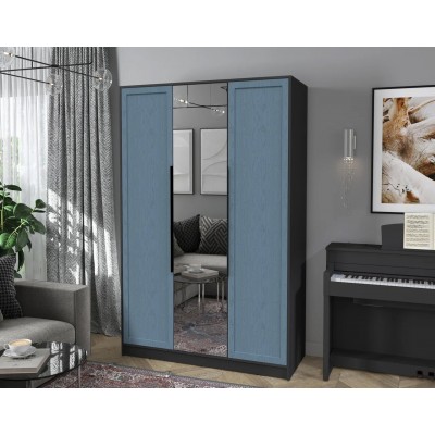 Шкаф комбинированный Концепт Тренд КТ-Ш3(З) (Антрацит/Дуб Лазурный) фабрика Интерлиния  