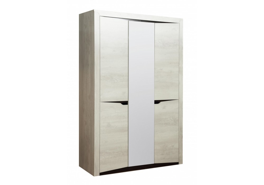 Шкаф  33.02  Лючия  (бетон пайн белый/венге) Фабрика Олмеко в Минске Шкаф  33.02  Лючия  (бетон пайн белый/венге) Фабрика Олмеко