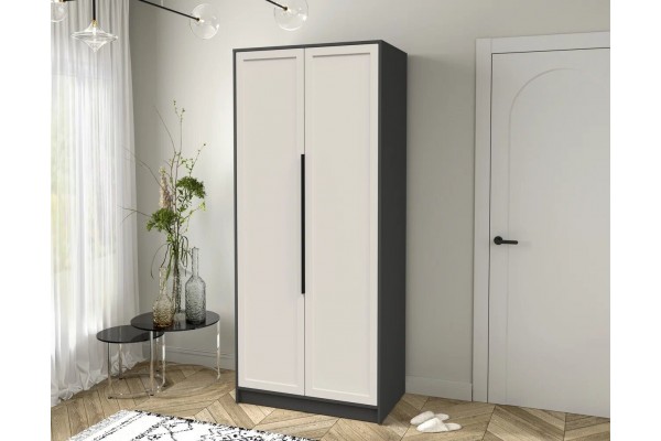 Шкаф комбинированный Концепт Тренд КТ-Ш2 (Антрацит/Кашемир) фабрика Интерлиния