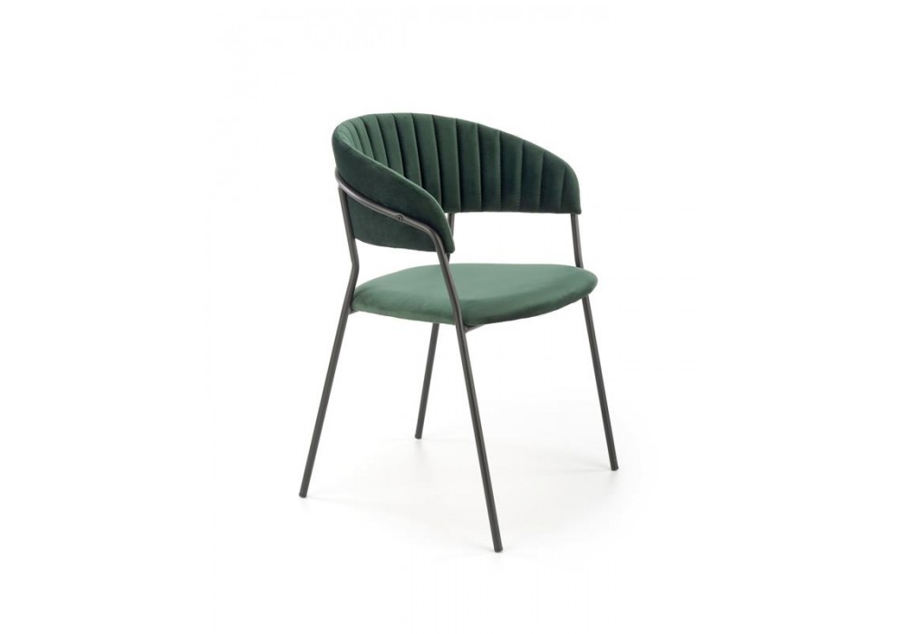 Стул HALMAR K426 (темно-зеленый/черный) в Минске Стул HALMAR K426 (темно-зеленый/черный)